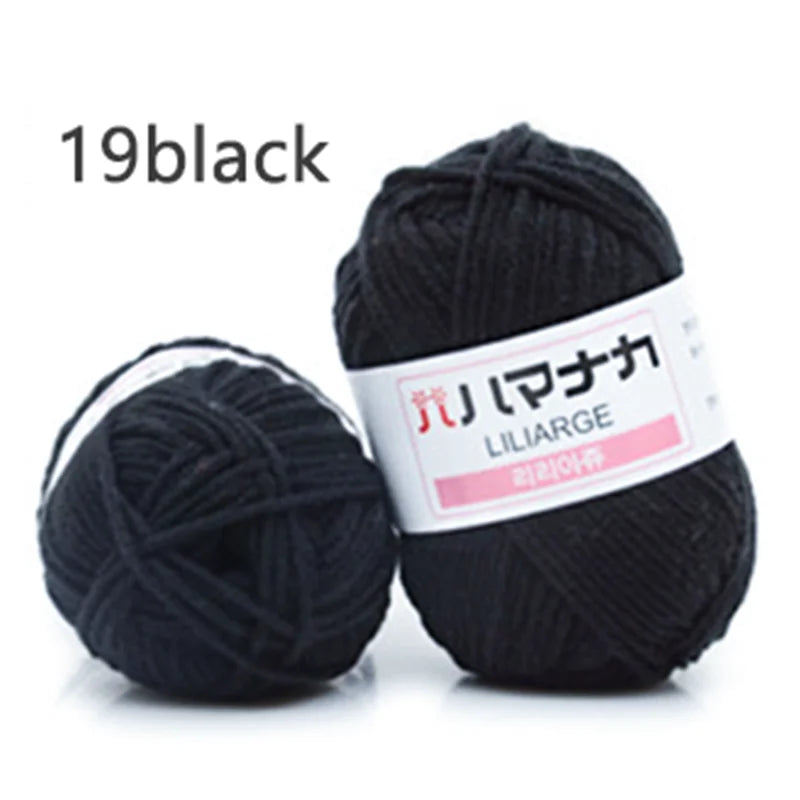 25g Soft Cotton Yarn for Knitting & Crochet