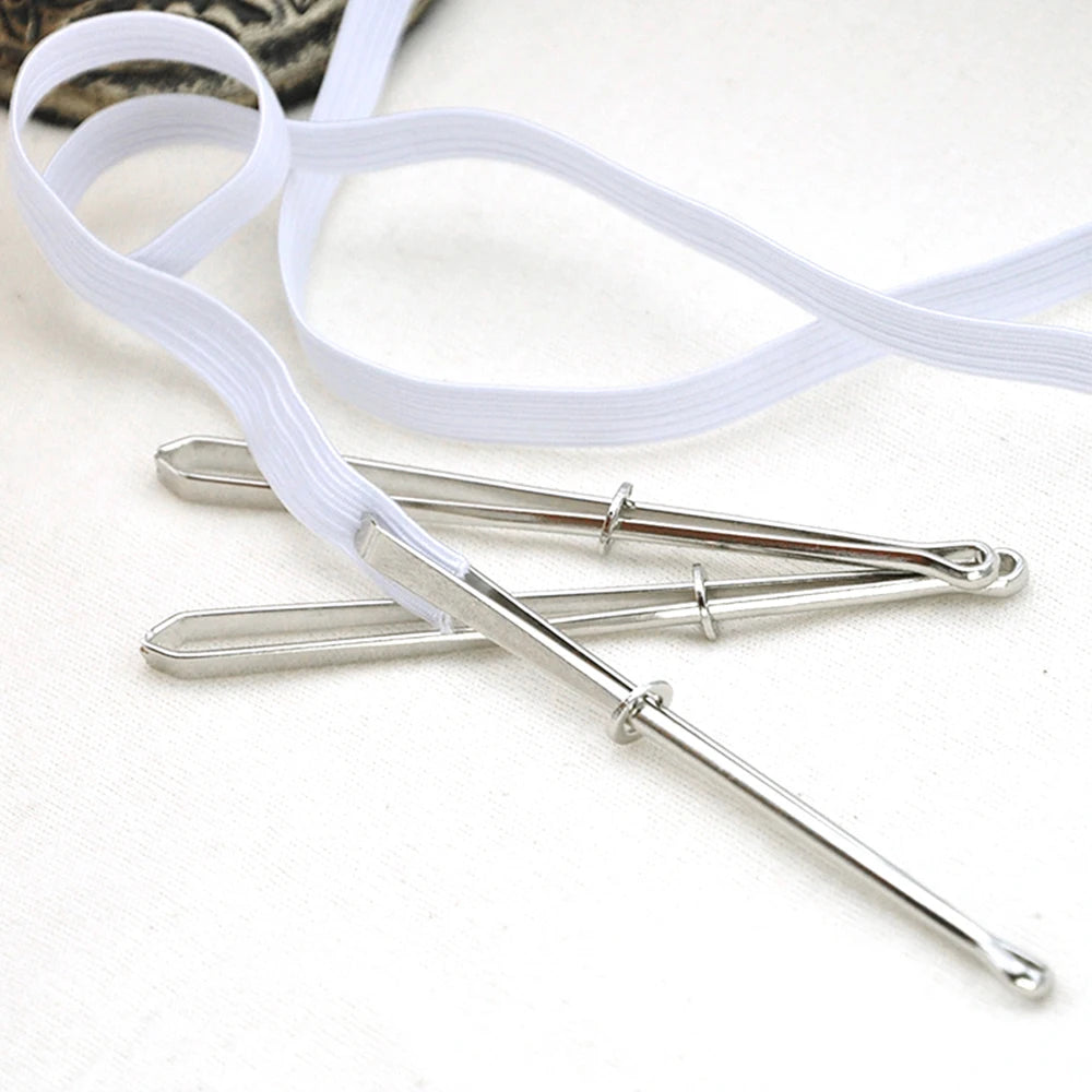 2pcs Elastic Band Threading Clips – Sewing & DIY Tool