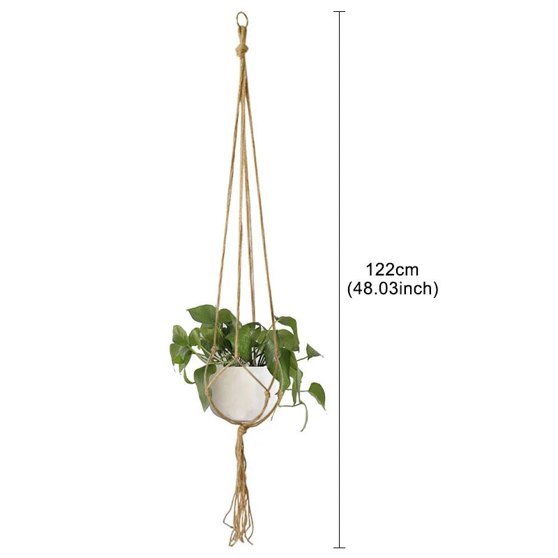 Macrame Plant Hanger Rope Basket Holder