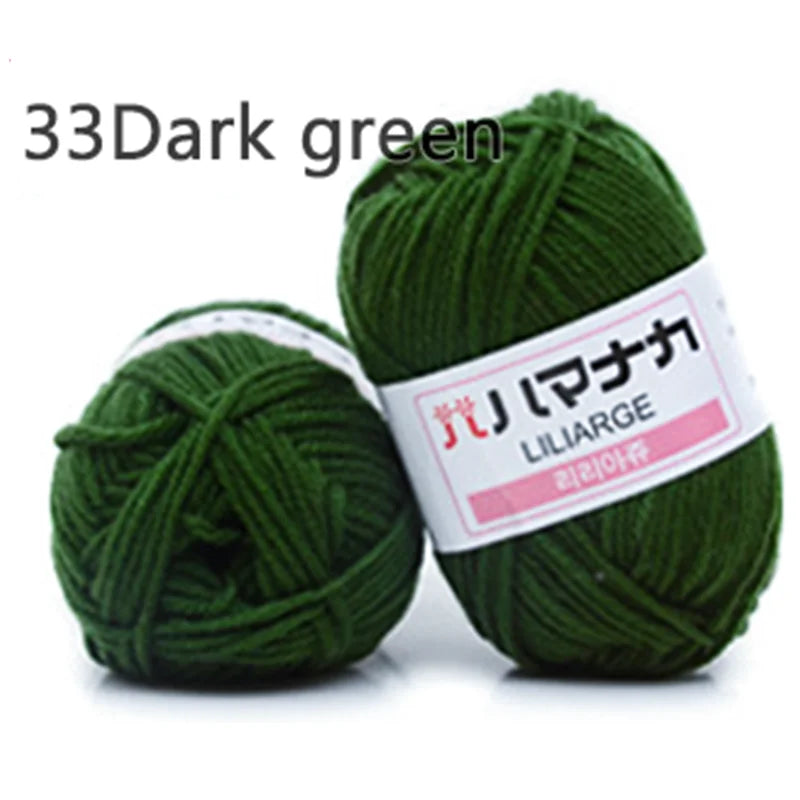 25g Soft Cotton Yarn for Knitting & Crochet