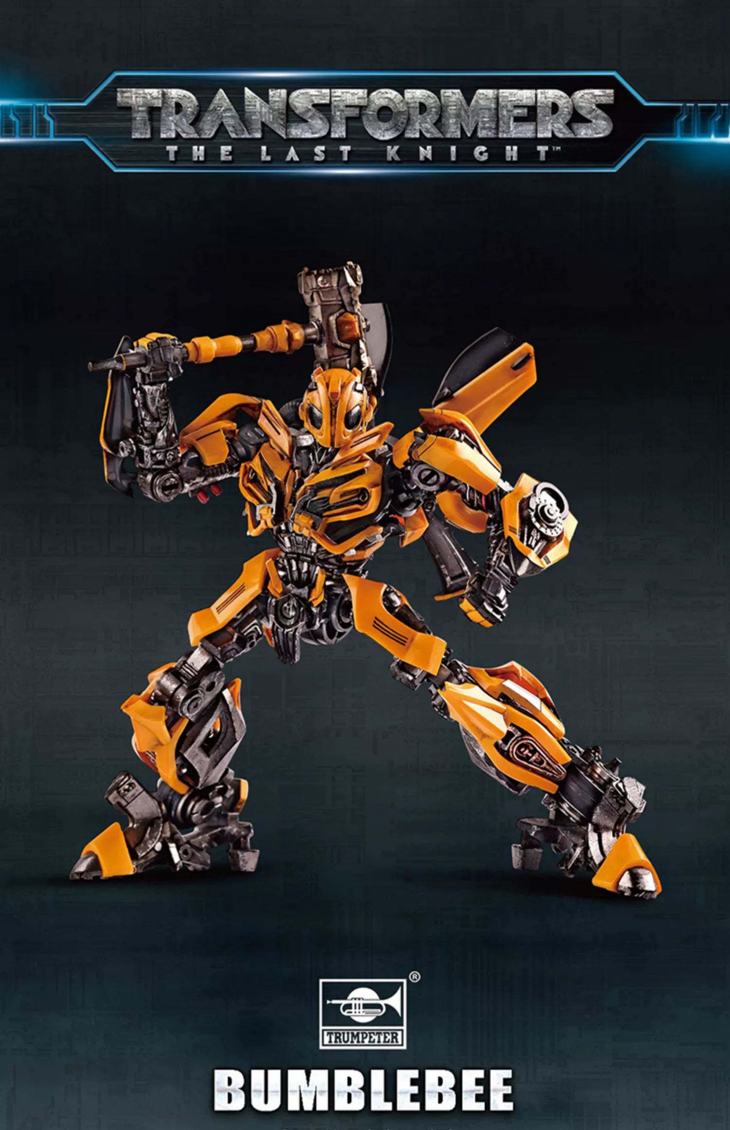 Trumpeter 3.5" Bumblebee Snap-Fit Model Kit