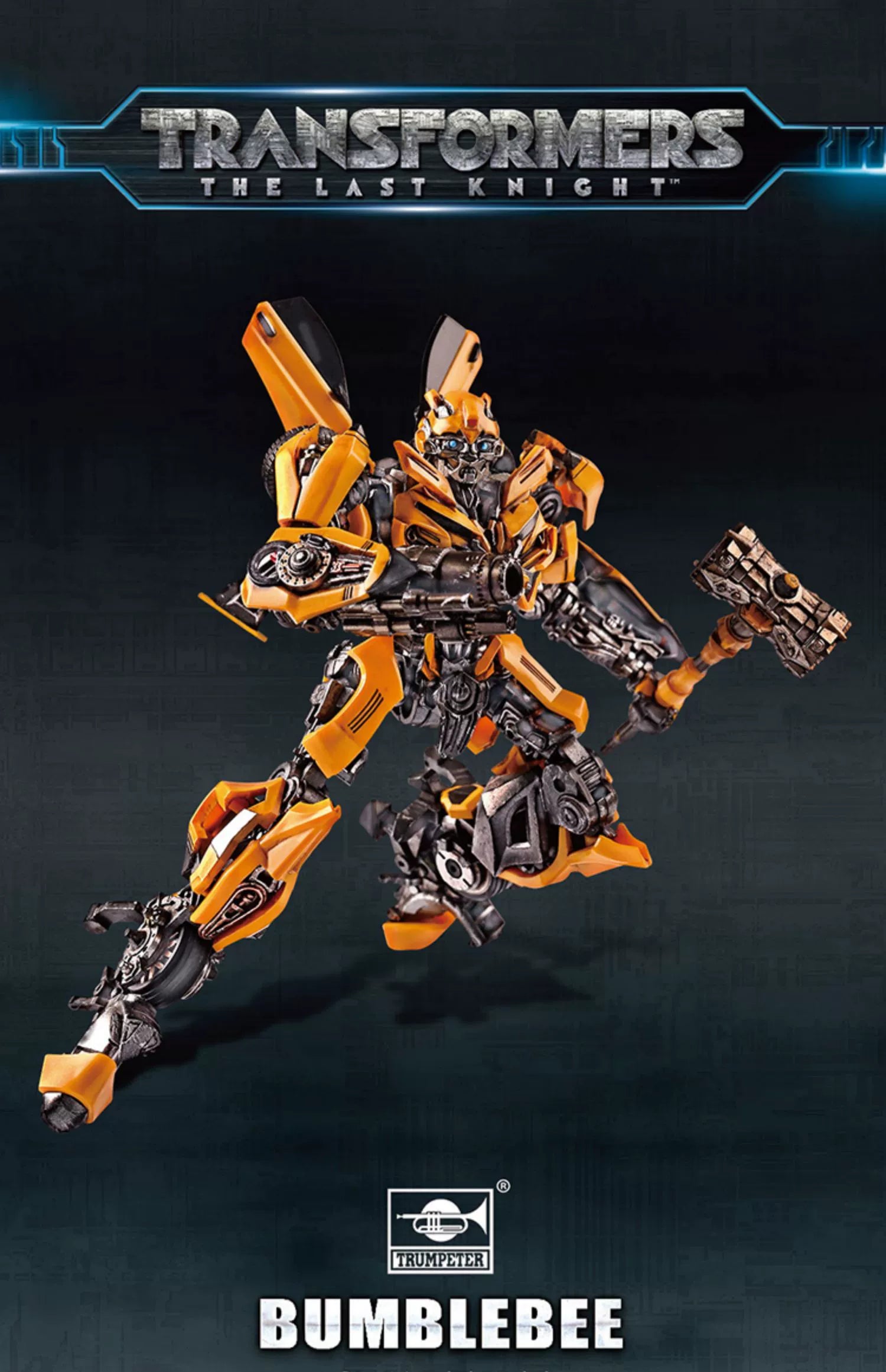 Trumpeter 3.5" Bumblebee Snap-Fit Model Kit