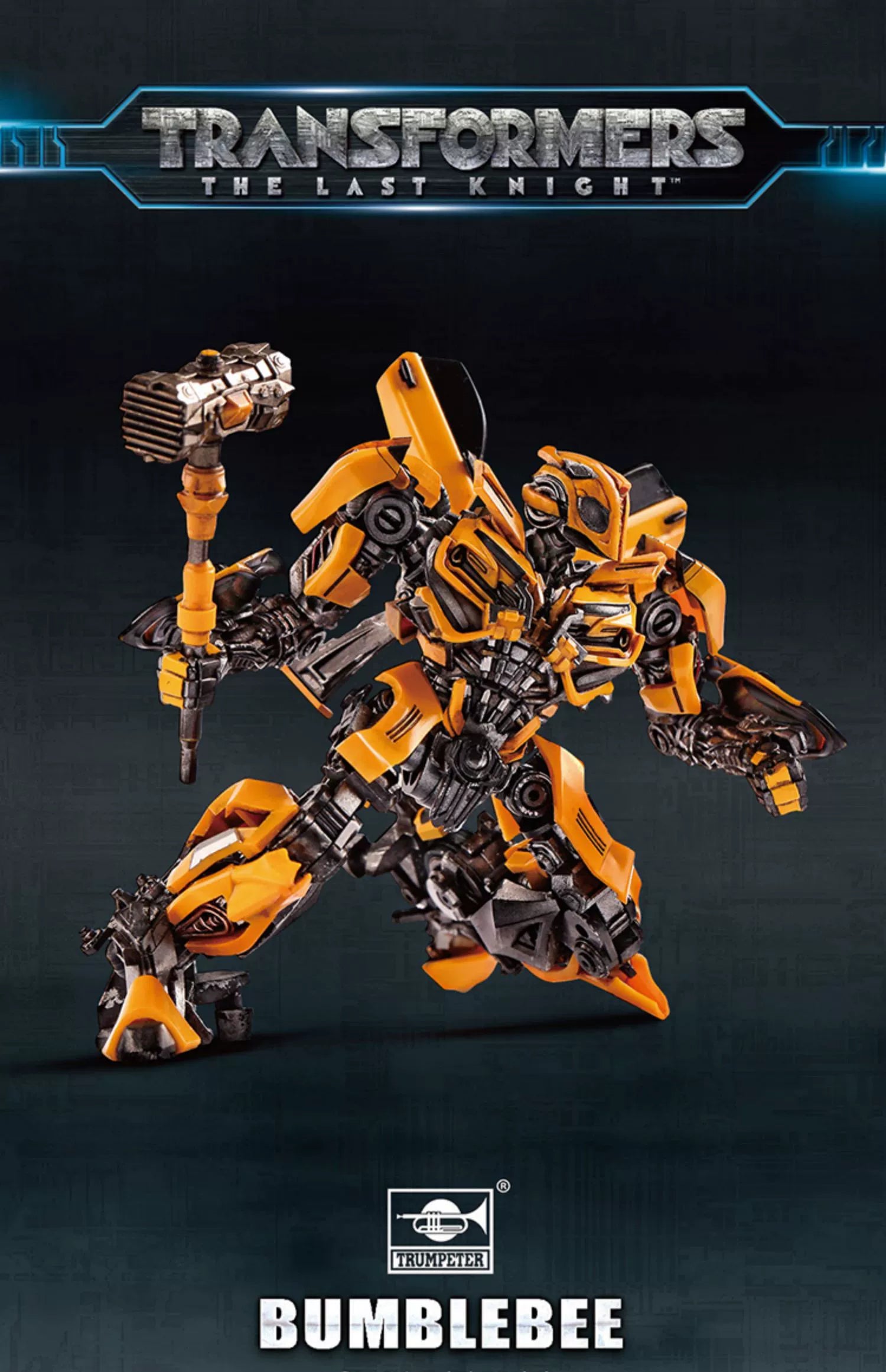 Trumpeter 3.5" Bumblebee Snap-Fit Model Kit