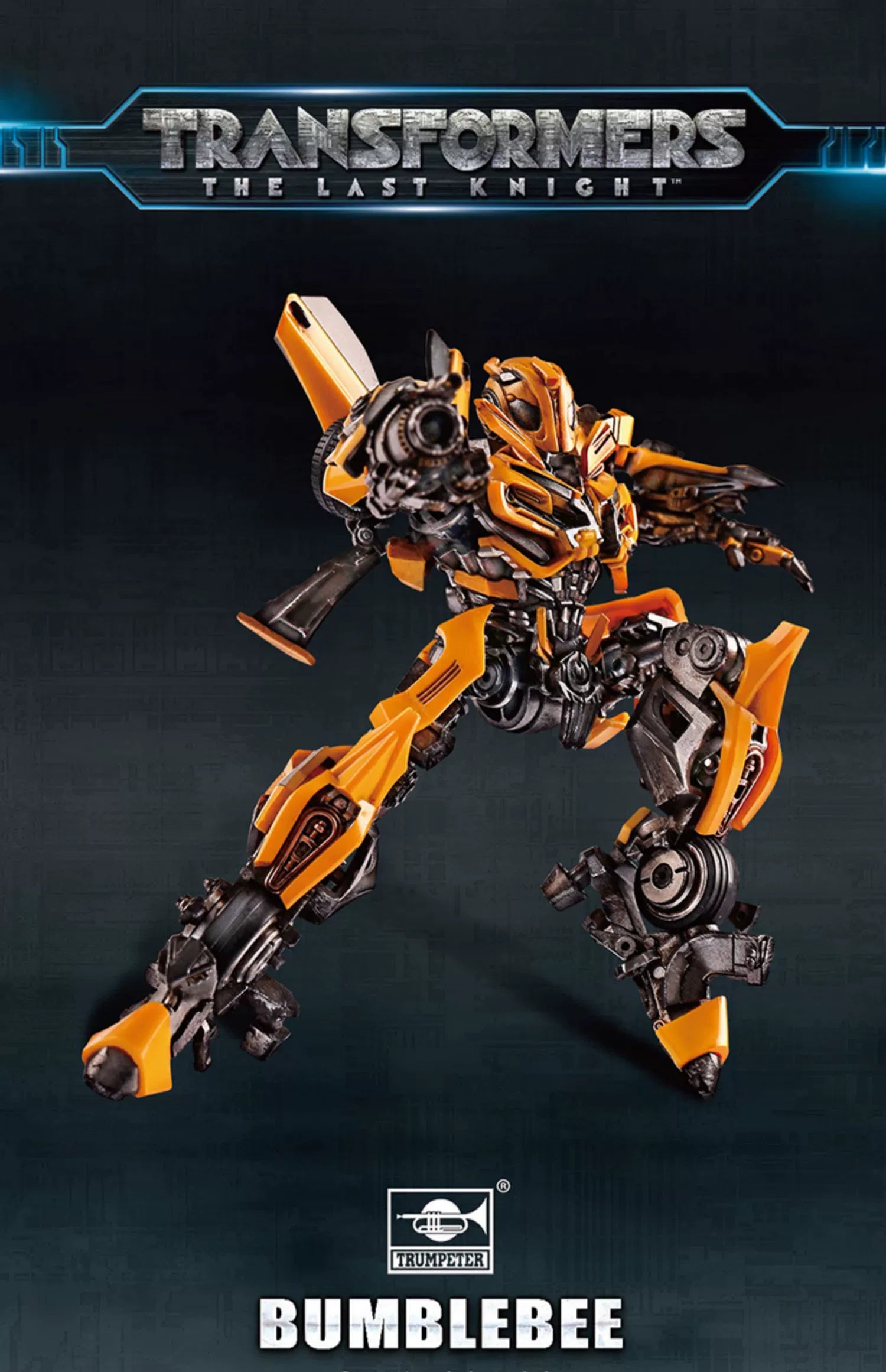Trumpeter 3.5" Bumblebee Snap-Fit Model Kit