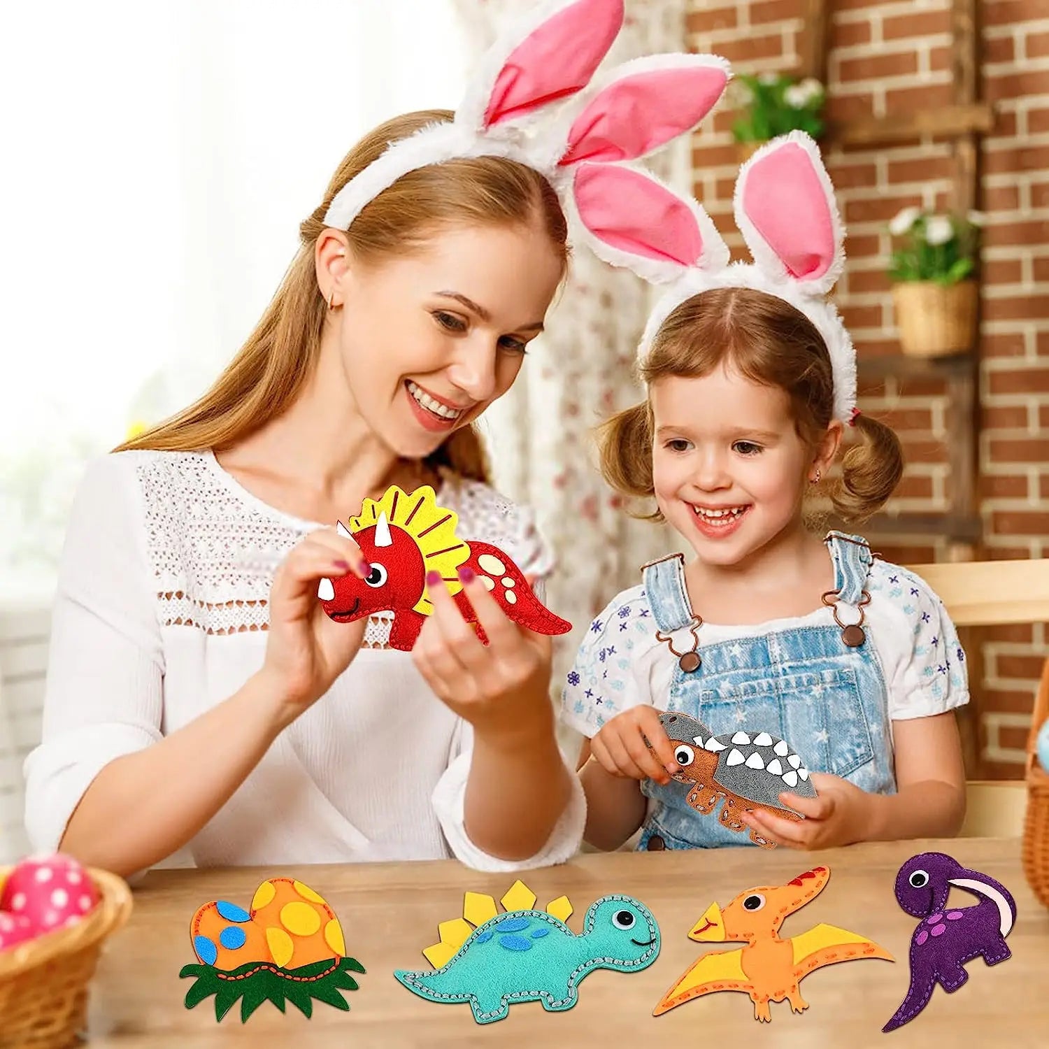 Woodland Animals DIY Felt Sewing Kit for Kids