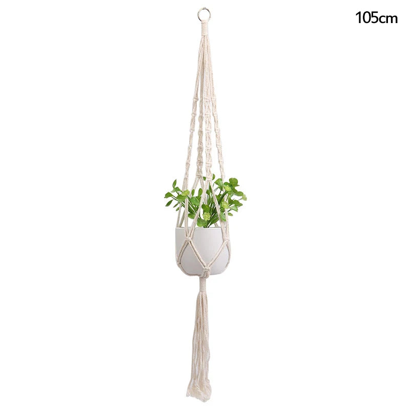 Macrame Plant Hanger Rope Basket Holder