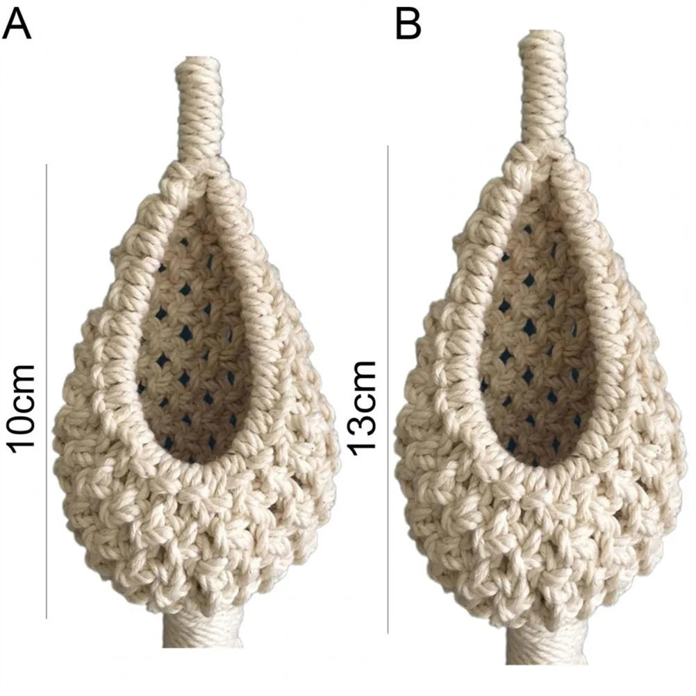 Handmade Macrame Plant Hanger Boho Wall Decor