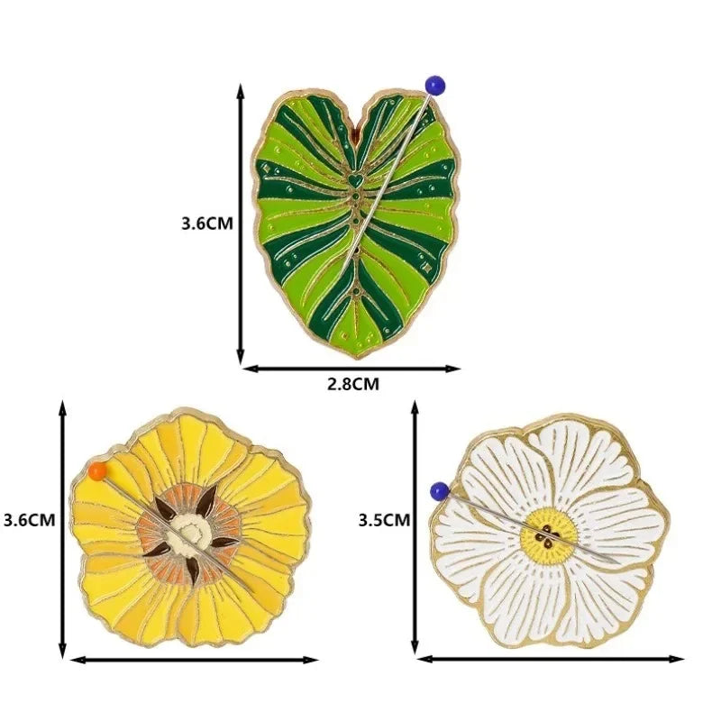 Magnetic Needle Minder Flower Leaf Holder