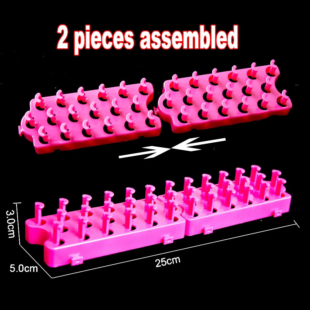 DIY Loom Rubber Bands Bracelet Making Kit – Woven Lacing Craft Toy Gift