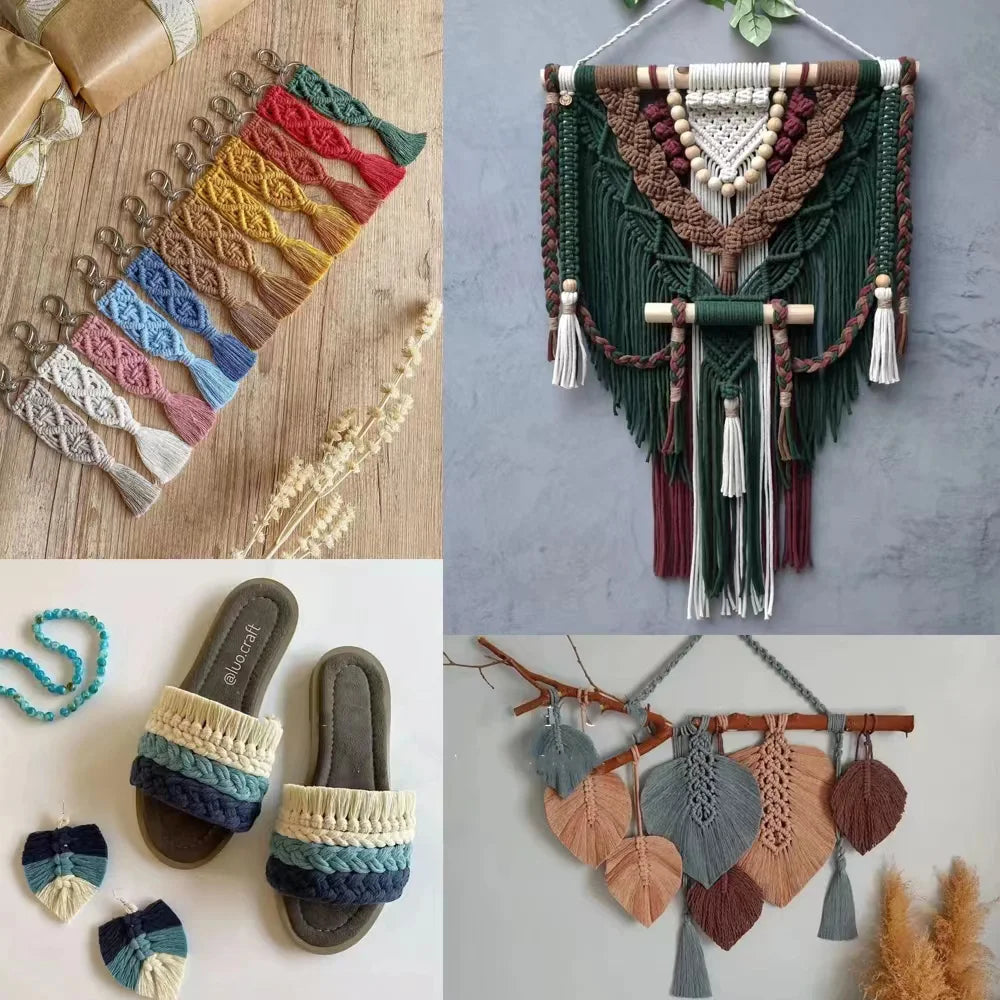 2mm Macrame Cord 100m Natural Twine String