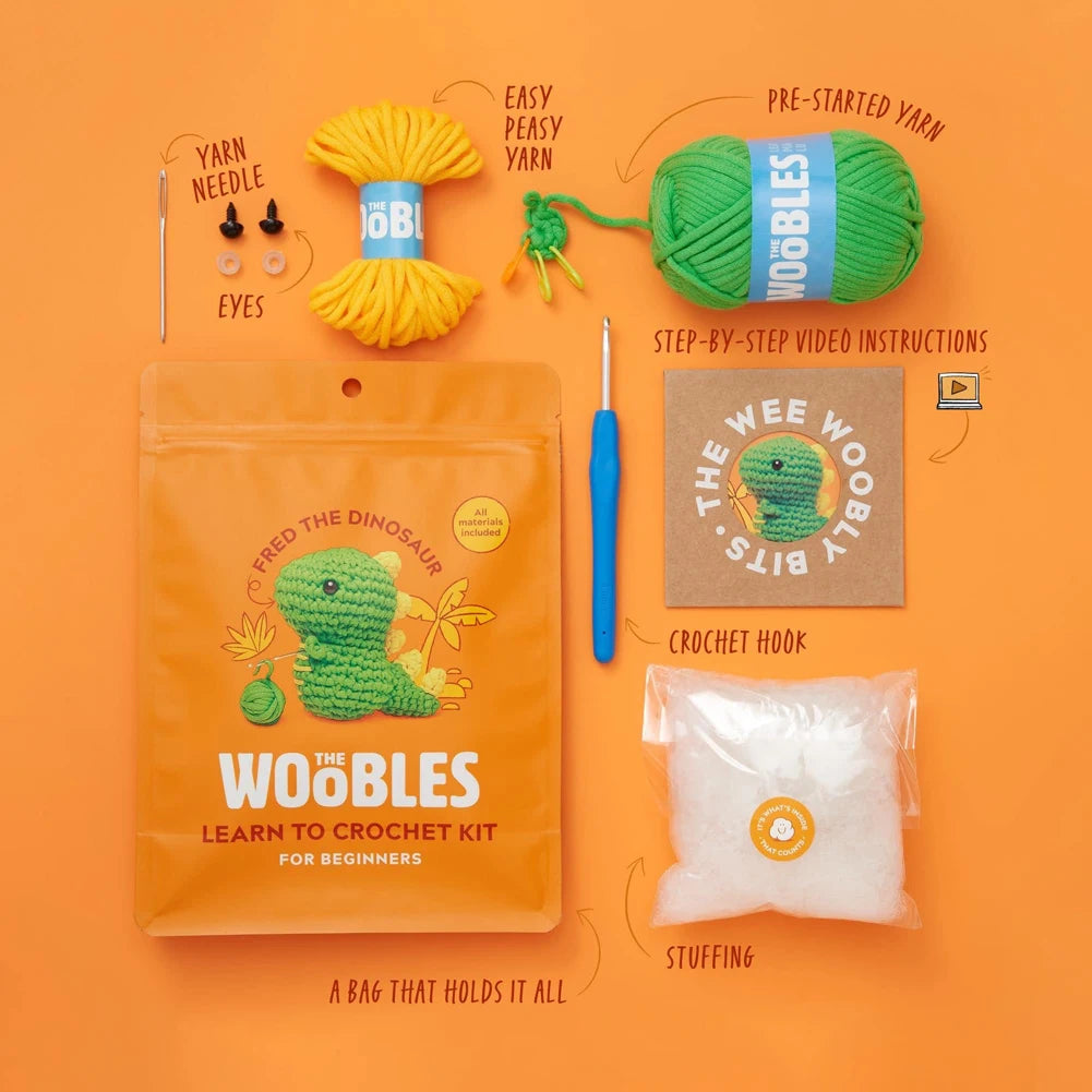 Kids Beginner Crochet Animal Kit