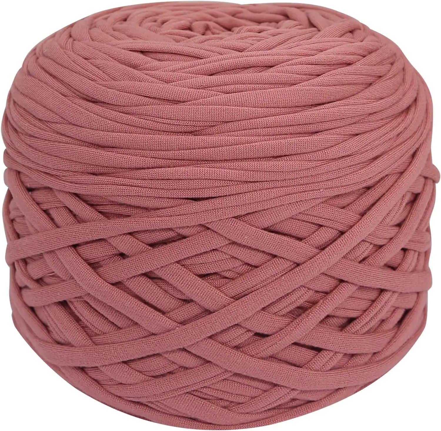 400g Thick T-Shirt Yarn – Elastic Fabric for DIY Crochet & Knitting