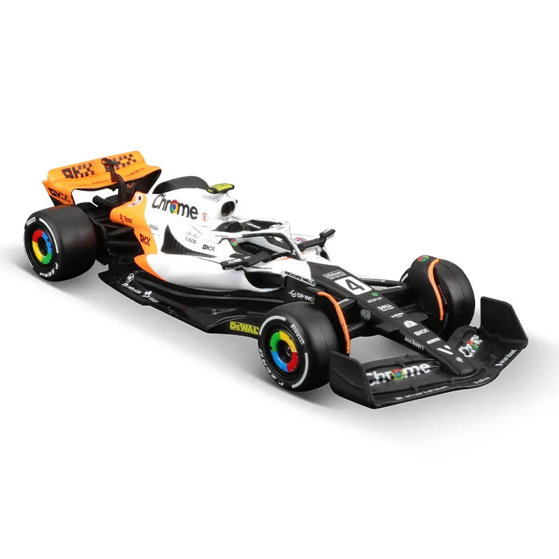 Bburago 1:43 F1 Diecast Model – McLaren MCL38 & AMG W15 (2024 GP Edition)