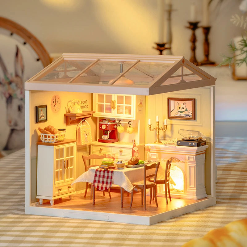 Robotime DIY Miniature Dollhouse – Supply Store Kit