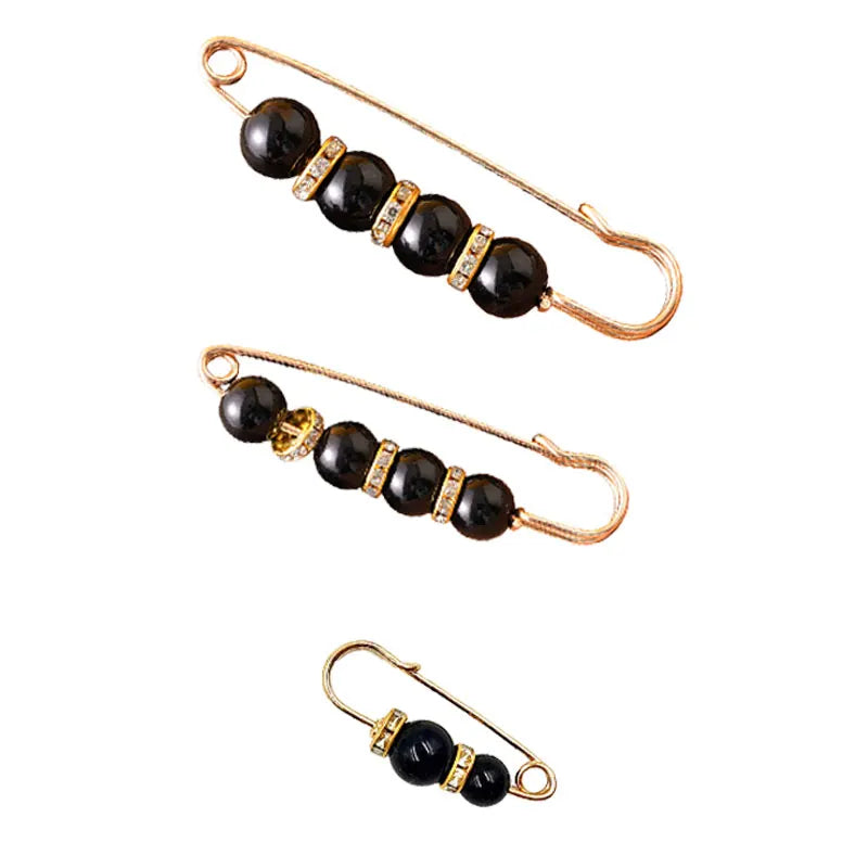 6pcs Adjustable Pearl Waist Pin Clips – DIY Apparel Accessories
