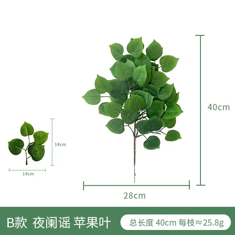 Artificial Eucalyptus Leaves for Floral Arrangements and Decor