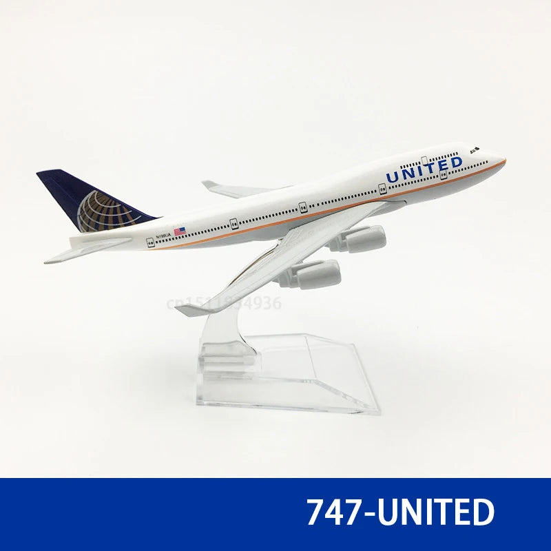 6-Inch Diecast Boeing Airplane Model (737–787 Series)