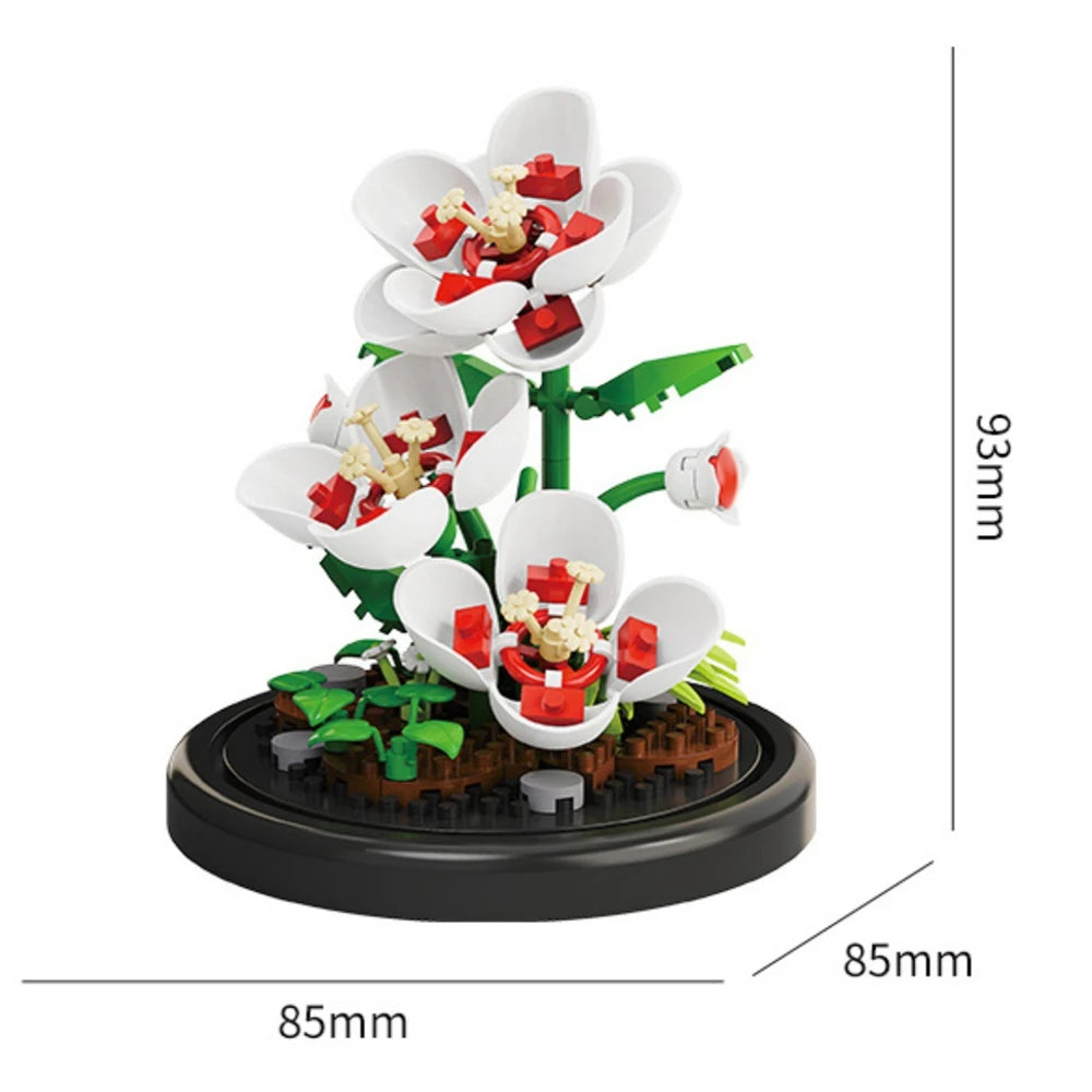 Eternal Flower Bonsai Micro Building Blocks Model