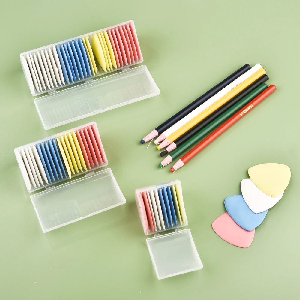 Erasable Fabric Chalk Box for Tailor Marking