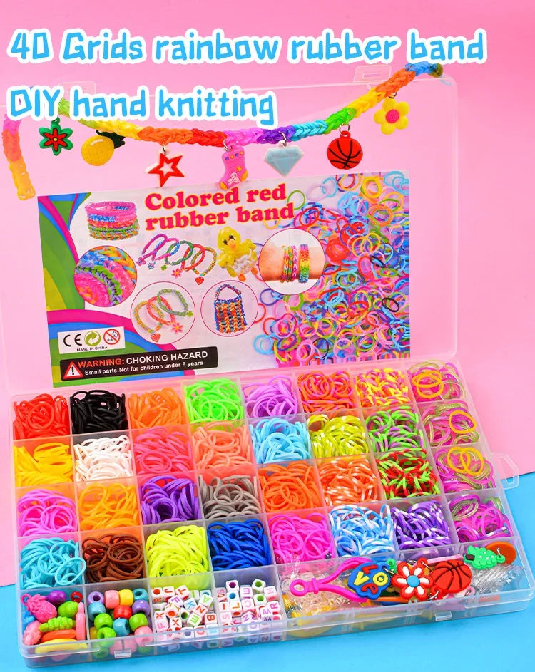 Rainbow Loom Bands DIY Bracelet Kit