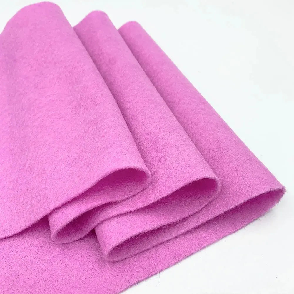 1.4mm Thick Soft Felt Fabric for DIY Crafts and Sewing