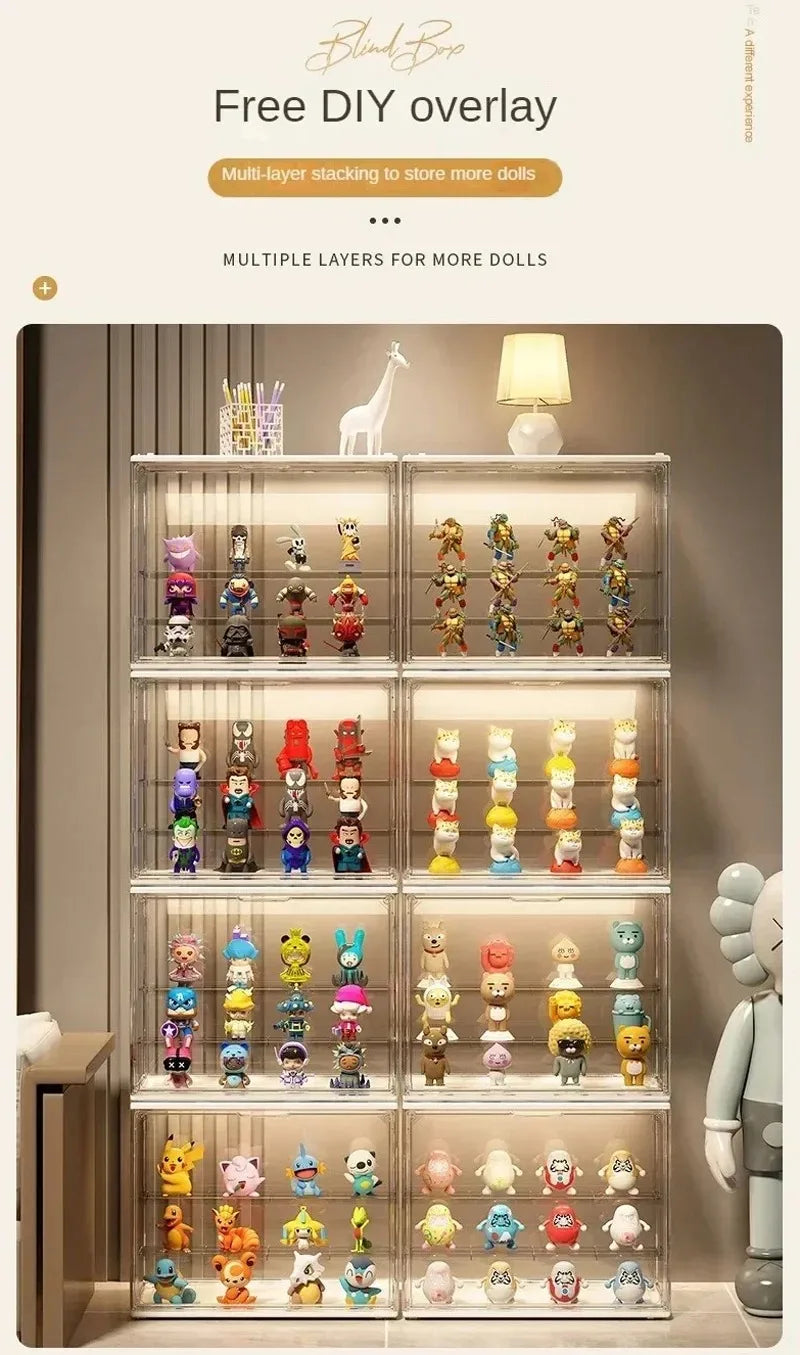 Clear Acrylic Display Case for Collectibles