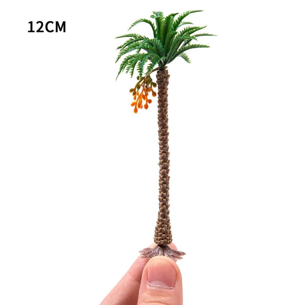 Miniature Coconut Palm Tree Set 5pcs