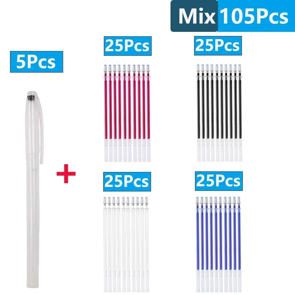 Heat Erasable Magic Marker Pen Set for Fabric Sewing
