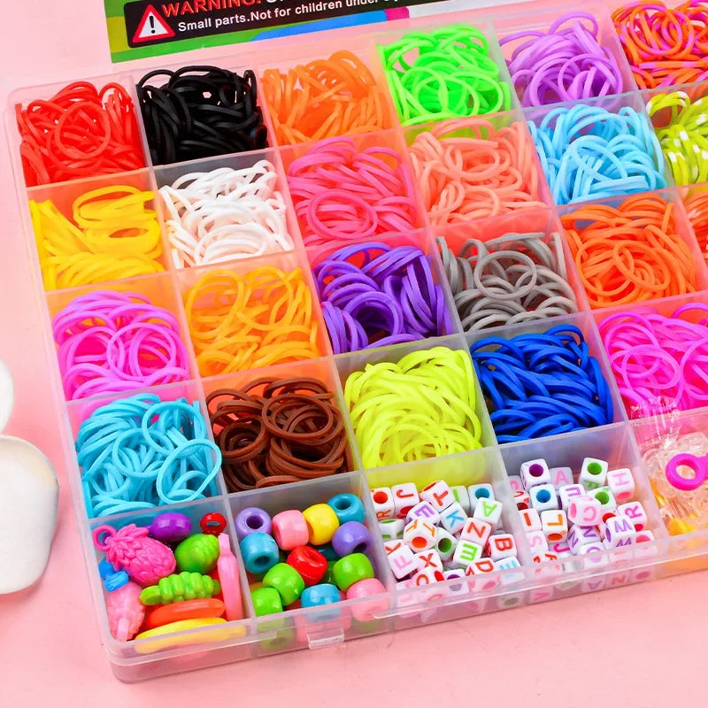 Rainbow Loom Bands DIY Bracelet Kit