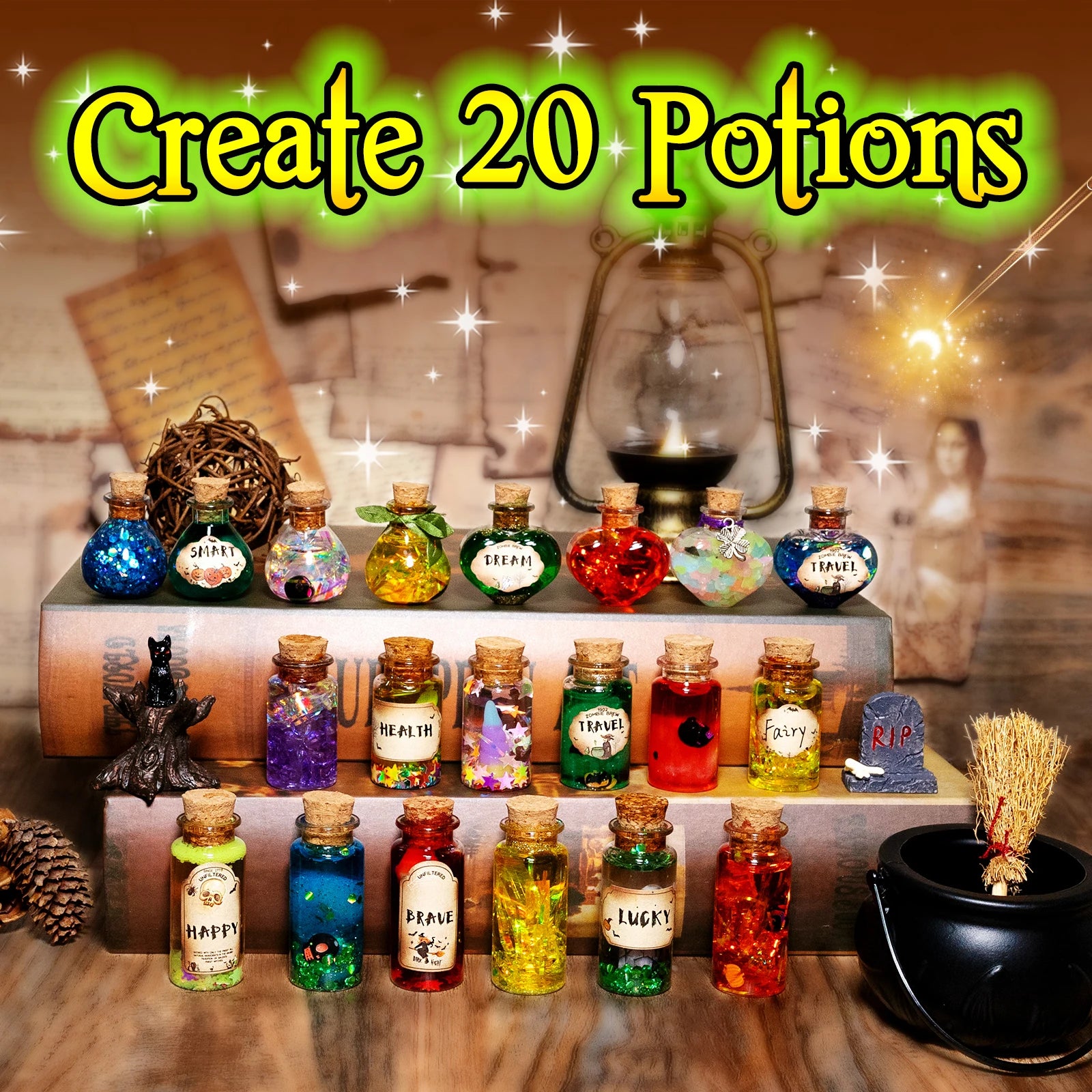 DIY Fairy Magic Potions Kit for Kids