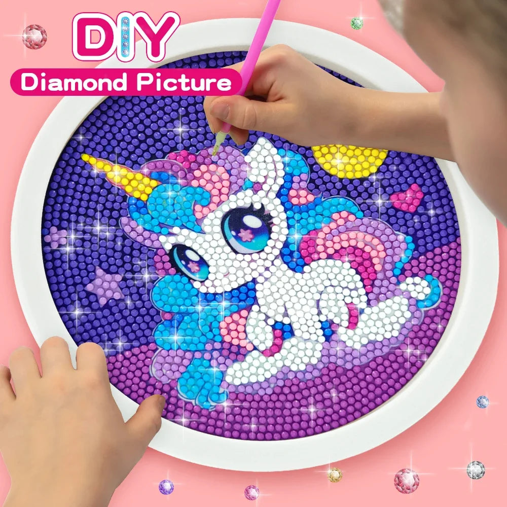 Unicorn Diamond Painting Kit for Kids and Adults