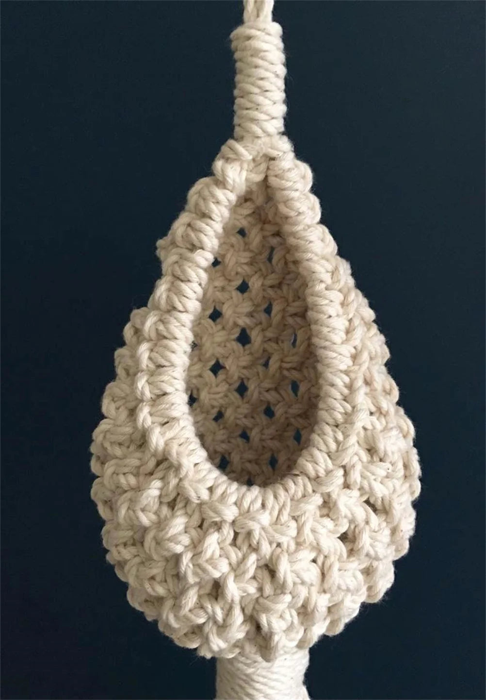 Handmade Macrame Plant Hanger Boho Wall Decor