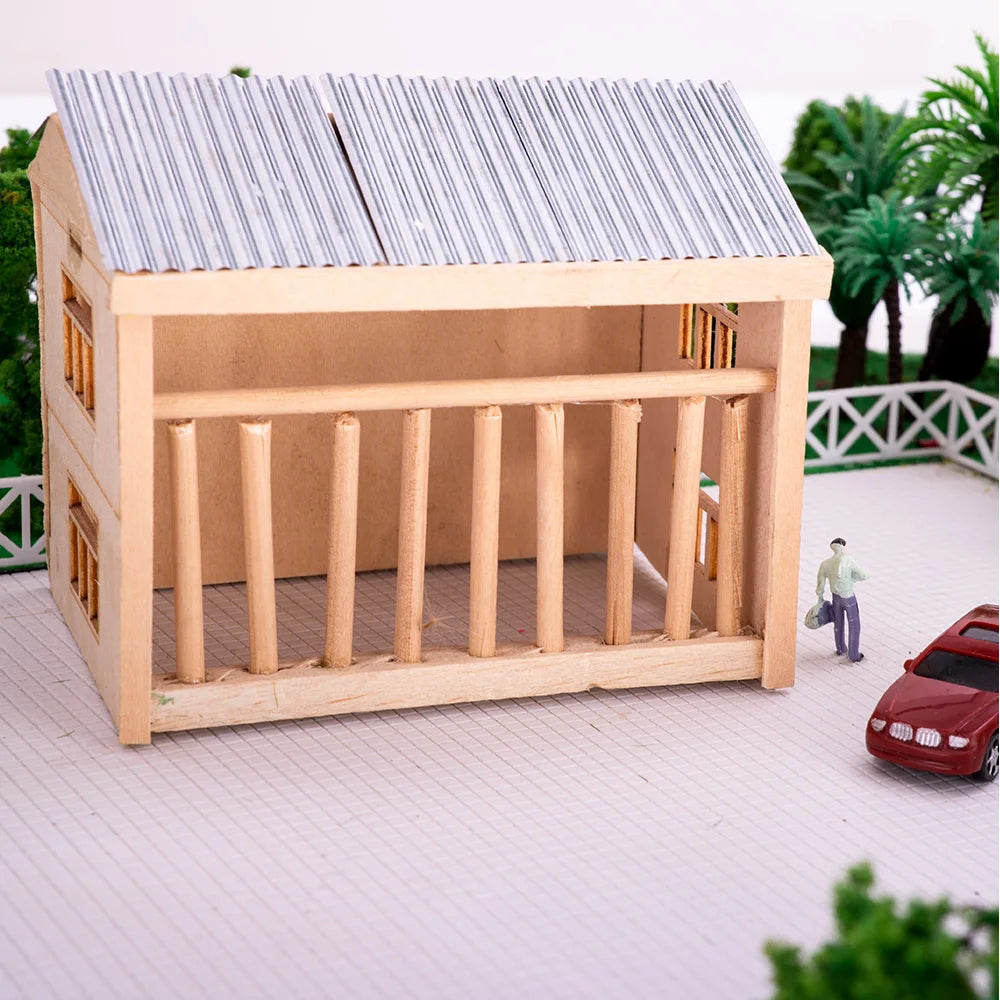 1:35 Corrugated Wall Sheet Diorama Kit (8PCS)