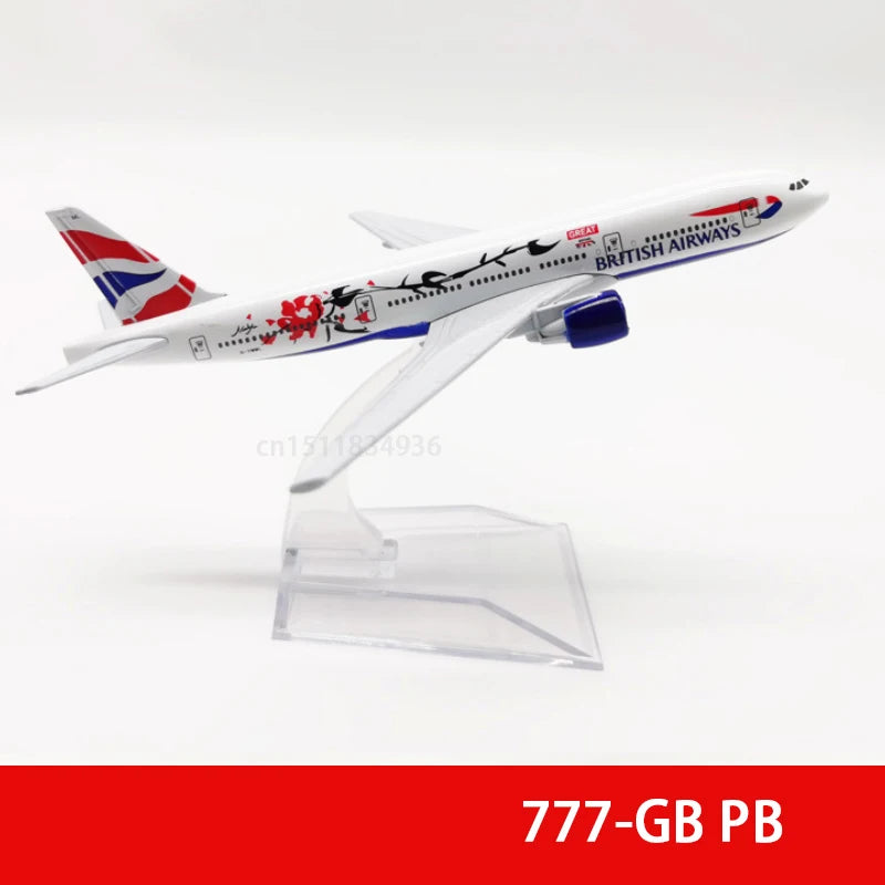 6-Inch Diecast Boeing Airplane Model (737–787 Series)