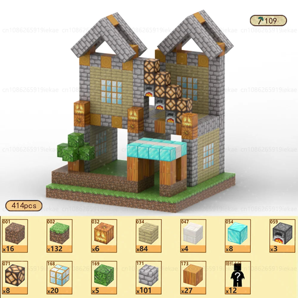 Magnetic Building Cube Set – STEM DIY Toy for Kids Age 3+