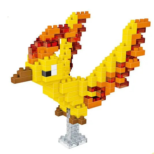 Mini Pokémon Building Blocks – Pikachu, Charizard, Eevee & More