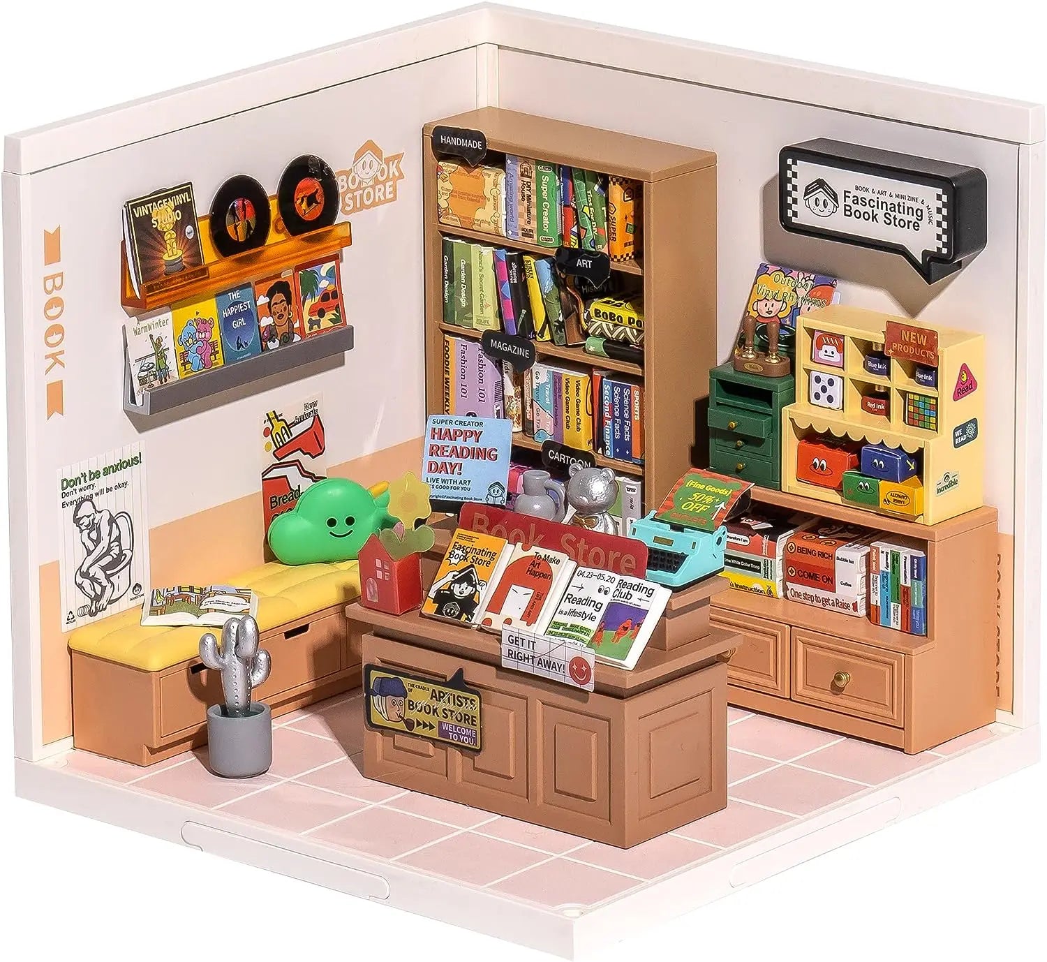 Robotime Miniature Dollhouse Kit – Supply Store