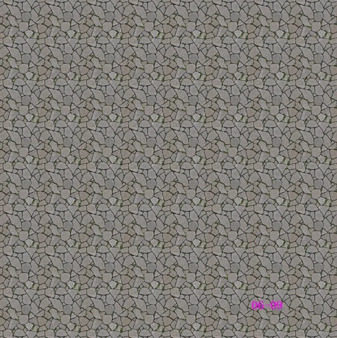 Miniature Road & Pavement Sticker Set (2pcs, 21x29cm)