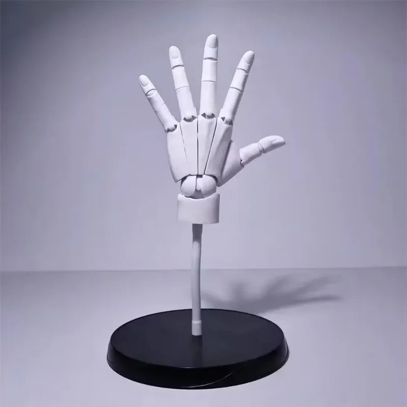 Articulated Hand Model for Drawing and Decoration