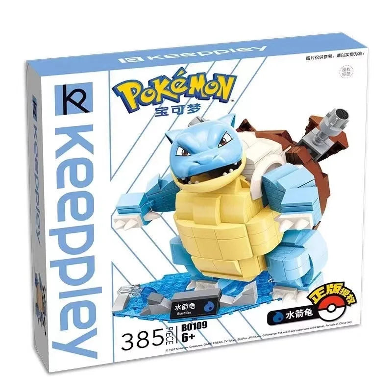 Pokémon Building Block Figures – Charizard, Mewtwo, Venusaur Models