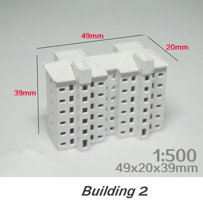 1:500 Scale Miniature ABS Architecture Model