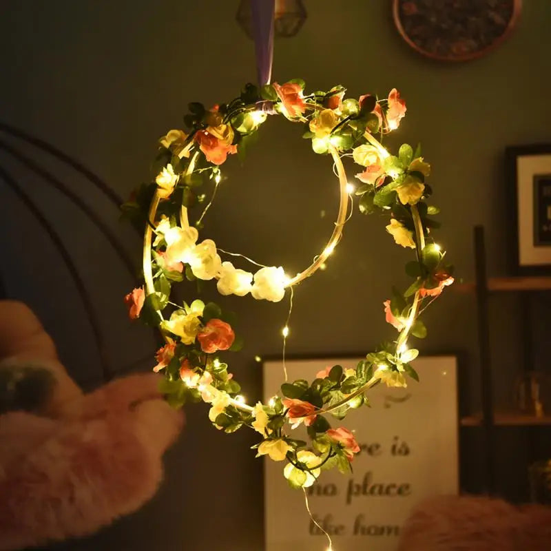 Wooden Bamboo Floral Hoop – DIY Ring for Wreaths, Macrame & Décor
