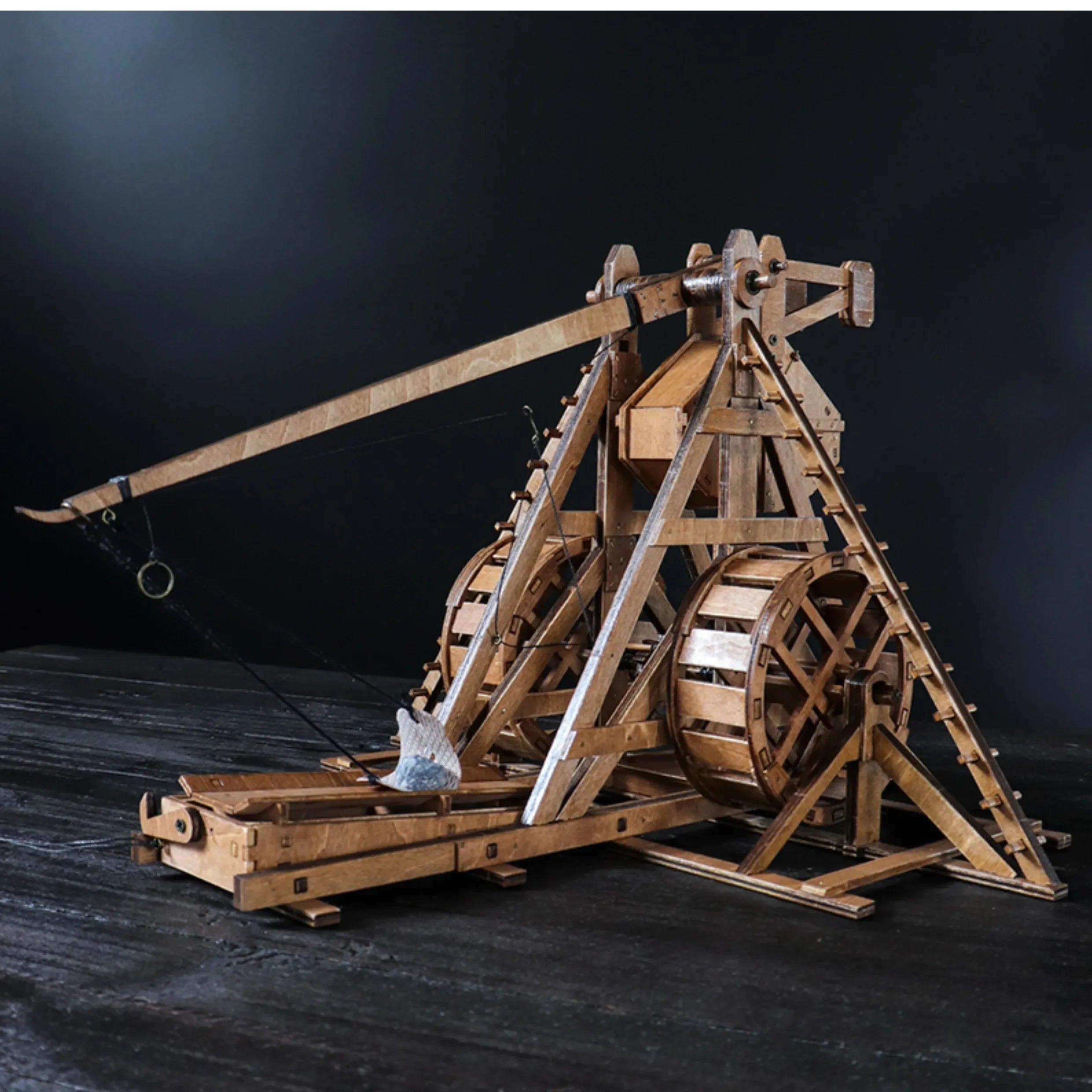 1:48 DIY Wooden Trebuchet Catapult Model