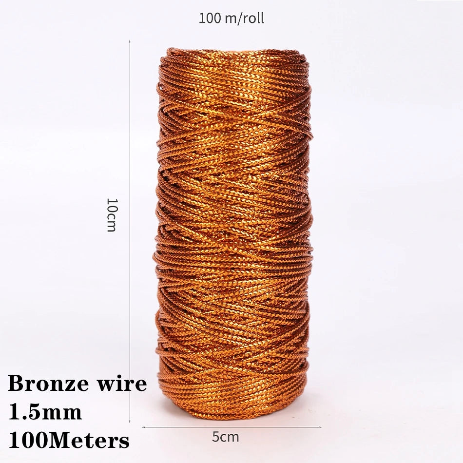 2mm Cotton Macrame Cord – 100M DIY Craft Rope