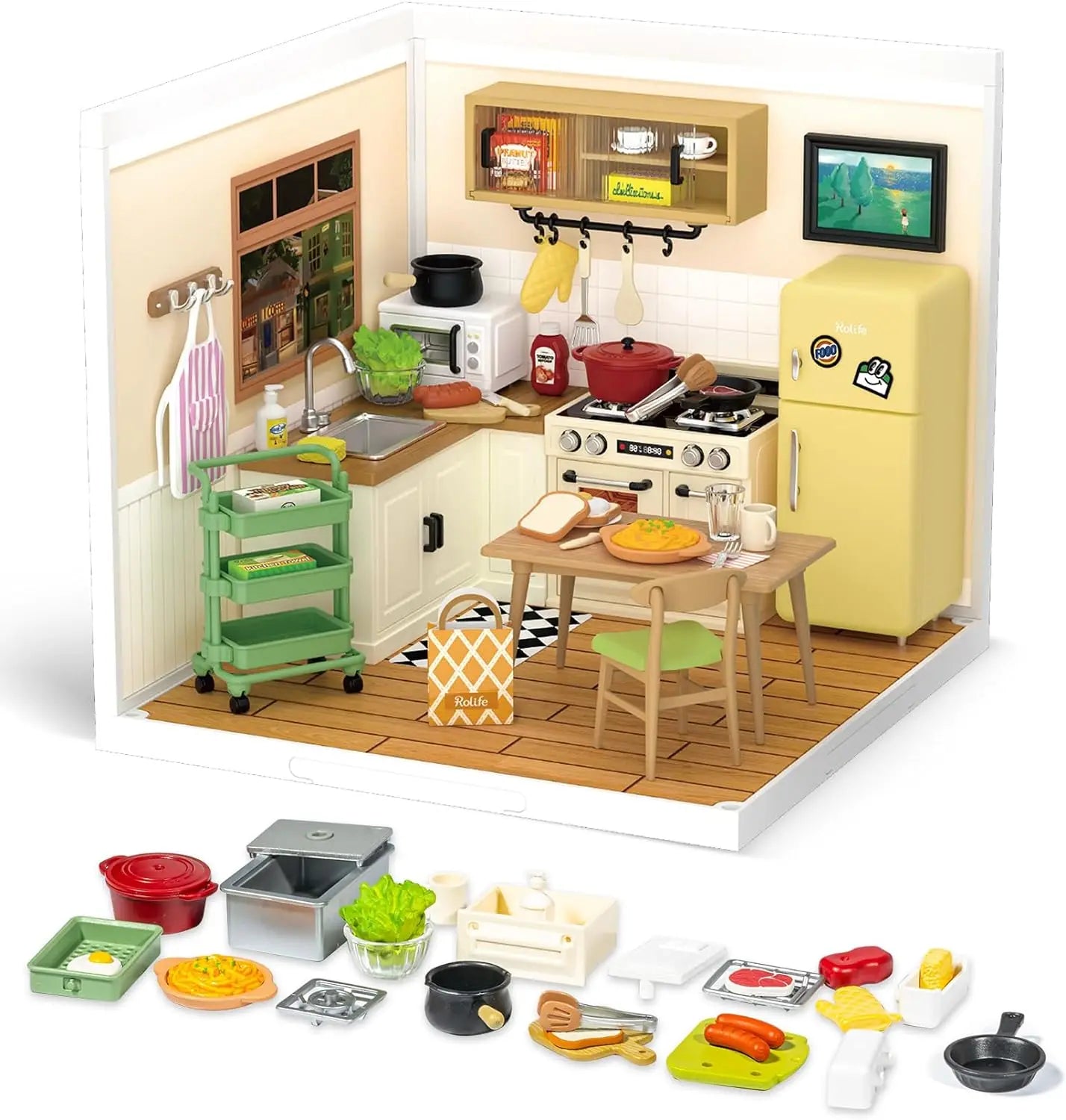 Robotime Miniature Dollhouse Kit – Supply Store