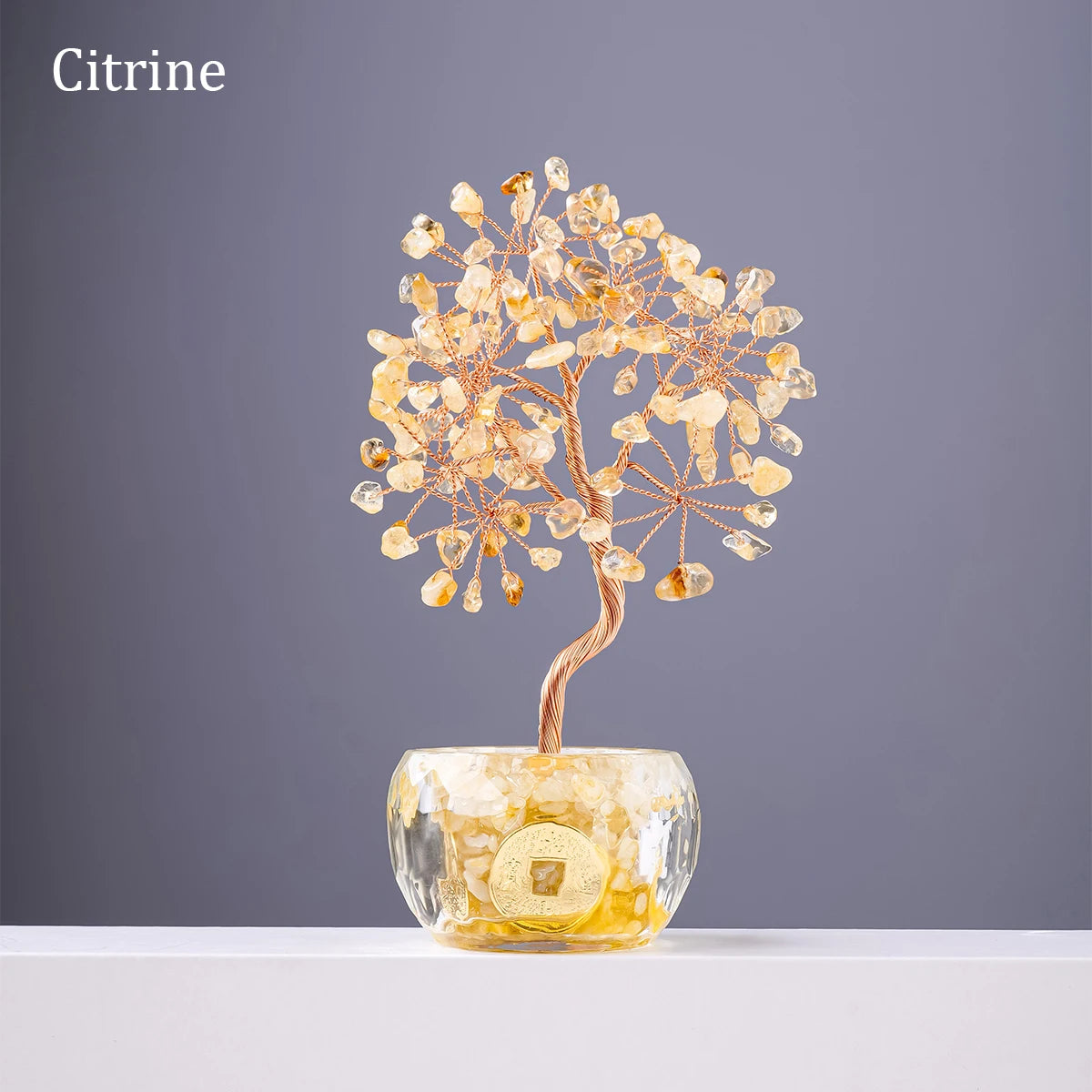 7 Chakra Healing Crystal Money Tree