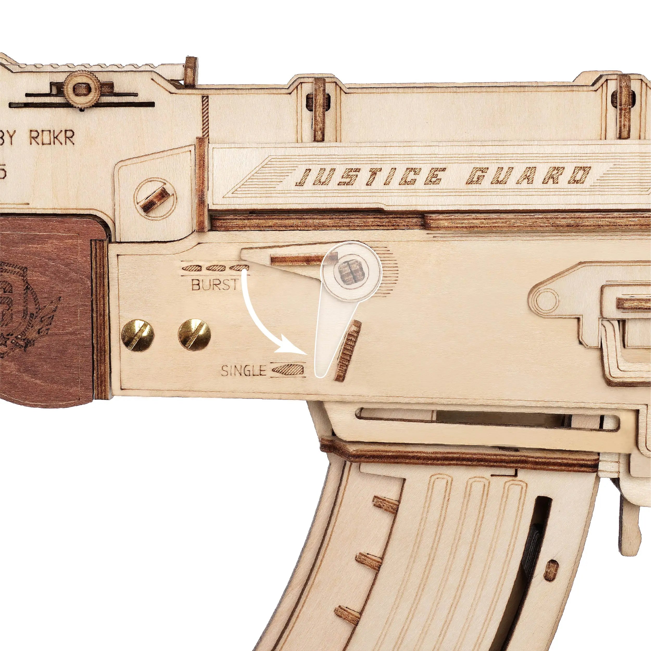 Robotime ROKR AK47 3D Wooden Puzzle Gun – LQ901