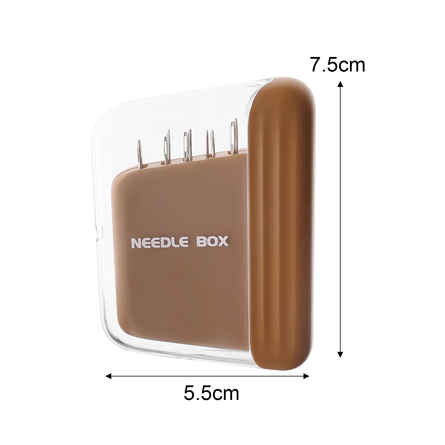 Magnetic Sewing Needle Box with 5 Sizes Needles
