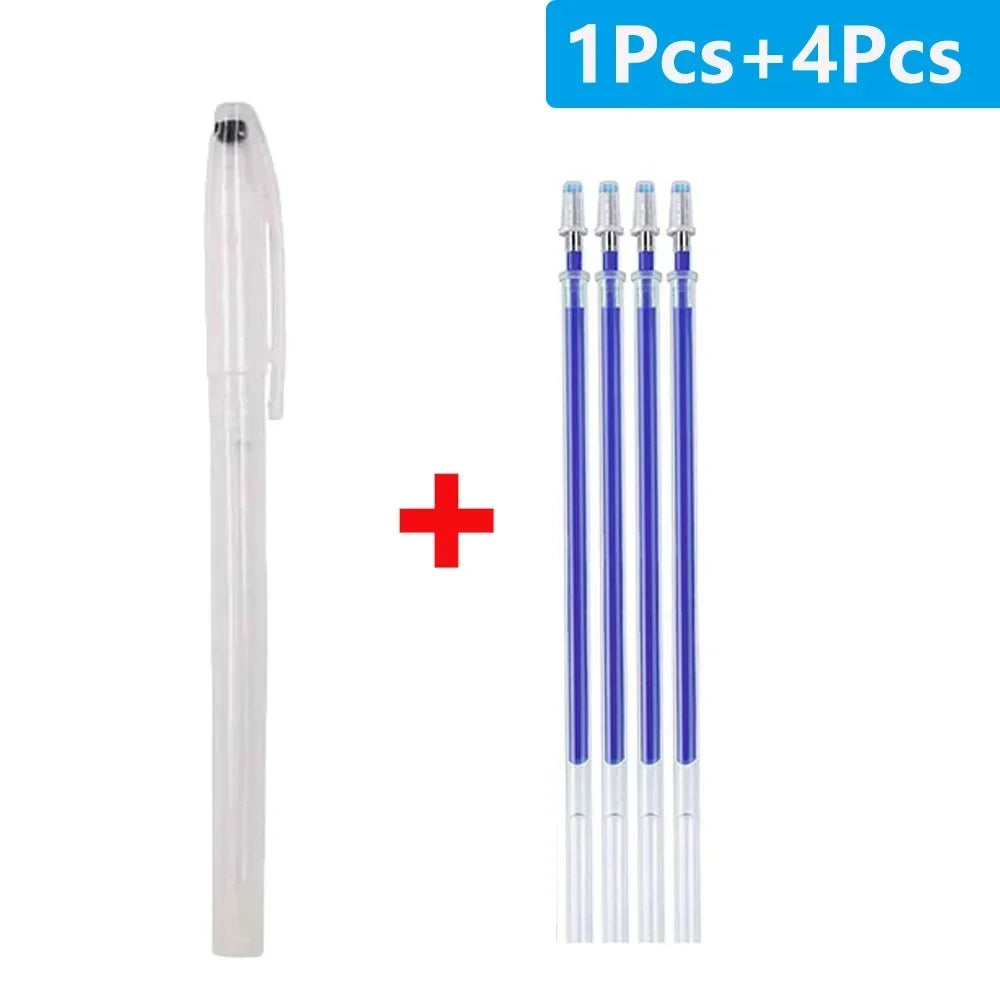 Heat Erasable Magic Marker Pen Set for Fabric Sewing