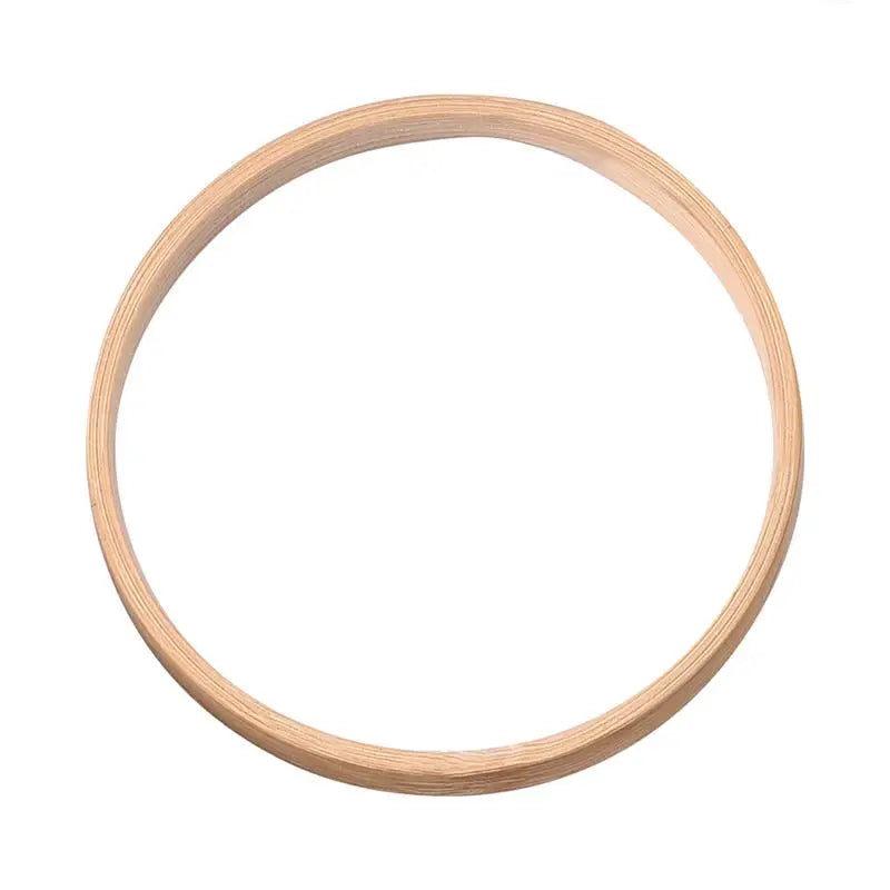 Wooden Bamboo Floral Hoop – DIY Ring for Wreaths, Macrame & Décor